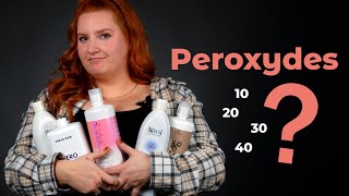 PEROXYDES  Comment choisir   Coloration décoloration toner [upl. by Aiclef]