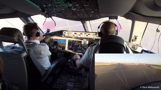 British Airways  First 787 Service Landing in Johannesburg  A Pilots Perspective [upl. by Friend]