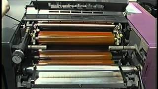 Heidelberg Printmaster QM 46 Training VIdeo [upl. by Nylirej]