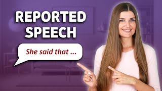 REPORTED SPEECH Direct Speech and Indirect Speech in English [upl. by Sheeran]