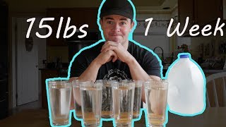 How to Water Cut Lose 15lbs in ONE week [upl. by Reiner]