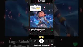 Lirik Lagu Sahabat Selamanya Monsta 🤓😱boboiboyaicover boboiboy sahabatselamanya [upl. by Ellenrahc]