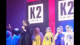 Jarvis Cocker sings quotJustified and Ancientquot with KLFJams  Video of events [upl. by Tracie]