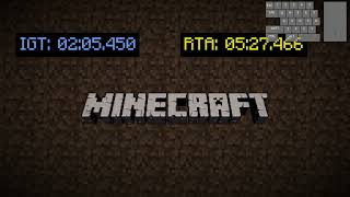 Minecraft Pre 19 Set Seed External Speedrun WR 200 [upl. by Adyaj]