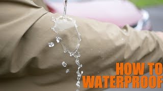 How To Easily Waterproof Your Stuff [upl. by Wightman]