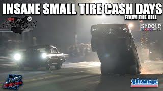 INSANE SMALL TIRE NO PREP ACTION AT THE HILL CASH DAYS AT THE HILL 2024 [upl. by Allsopp]