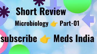 REVIEW MICROBIOLOGY 👉 PART01 [upl. by Darooge124]