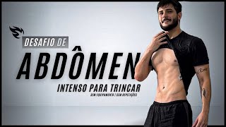 Treino de ABDOMINAL intenso  10 MIN em casa sem equipamentos [upl. by Nic]