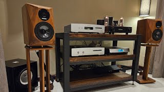 Tidal  Lumin U2  Aqua La Diva  La Scala MkII  Mastersound Compact 845  Diapason Adamantes III [upl. by Hildick]