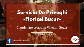 Serviciu de priveghi Fr Floricel Bucur a doua seară [upl. by Heyman685]