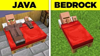 Testing 100 JAVA vs BEDROCK Myths in Minecraft [upl. by Giavani]