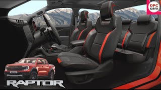 New 2023 Ford Ranger Raptor Interior Cabin [upl. by Salkcin]