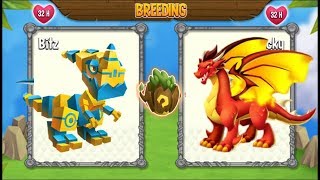 NEW BREEDING Cubic Dragon amp Flame Dragon EXCLUSIVE BREEDING DRAGON [upl. by Ornas]