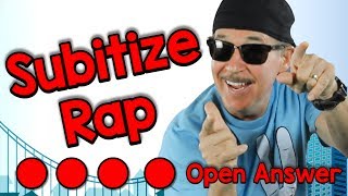 Subitize Rap sŭbitize  Open Answer  Math Song for Kids  Jack Hartmann [upl. by Geoffrey983]