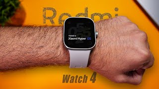 First Smartwatch running Xiaomi HyperOS  Redmi Watch 4  The Perfect Upgrade🔥 [upl. by Cassandra114]