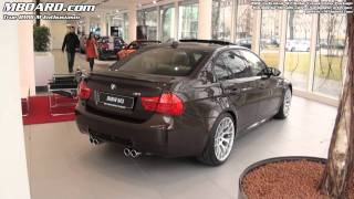 BMW M3 Macadamia Metallic Individual Sedan  Limousine DCT Competition Package E90 [upl. by Pine]