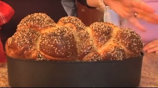 How to Make a SixBraid Challah  Part 2 [upl. by Garris]