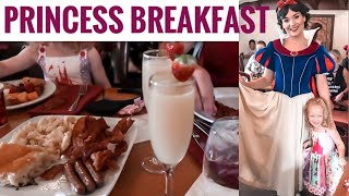 Disney’s Akershus Restaurant  Walt Disney World  Princess Breakfast 2019 [upl. by Ruthe]