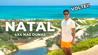 VOLTAMOS PRA NATAL RN PONTA NEGRA E PASSEIO DE 4X4 PELAS PRAIAS DO SUL [upl. by Brittaney]