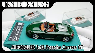 Porsche Carrera GT  143 resin model cars by AIRCOOLED MODEL [upl. by Greenburg]