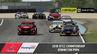 BTCC 2018 Donington Park [upl. by Otilopih]