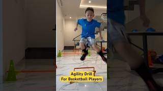 Agility Drill RACE using hurdles to Improve Speed and Explosive Power Basketball speedandagility [upl. by Eerdua]