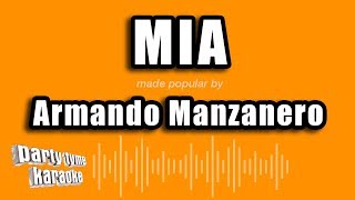 Armando Manzanero  Mia Versión Karaoke [upl. by Arykat]