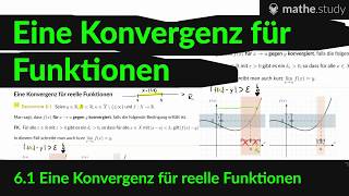 ▶ Eine Konvergenz für Funktionen 15  by MATHEstudy [upl. by Rudolfo]