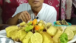 💞Eating VohsaAnphui mepoh 2kuki king 🌶🌶Ahtui malcha meNortheast 🇮🇳 Mukbang💞 [upl. by Haletky904]