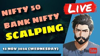 Live Trading Nifty 50 Bank Nifty Options  13 NOV 2024  Nifty Trap Trading Live  TRADECRAFT [upl. by Waal]