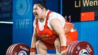 The Strongest Woman in Weightlifting Dominates at the Last Chance Olympic Qualifier [upl. by Cira934]