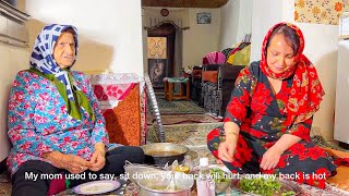 Grandmas kitchen in a country house  Cooking traditional halva in the local way [upl. by Kawasaki667]