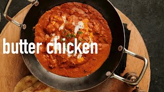 Best butter chicken at home  Hotel style Indian restaurant cooking [upl. by Enyrb28]