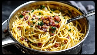 Leckeres Abendessen in 10 Minuten Perfekte cremige Pasta [upl. by Kenimod]