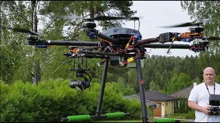 Tarot T960 Hexacopter Multicopter with Pixhawk [upl. by Hsinam]