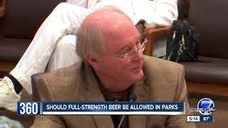 Residents split as Denver considers full strength beer at city parks [upl. by Scot]