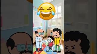 Gandhi ji udhar shortvideo ytshort funnycartoon ksk [upl. by Ahsielat]