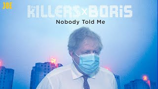 🎶 Nobody Told Me It Was A Party 🎵  Boris Johnson x The Killers [upl. by Llenreb]