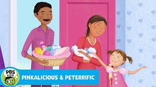 PINKALICIOUS amp PETERRIFIC  Pinky Arrives  PBS KIDS [upl. by Eniowtna]