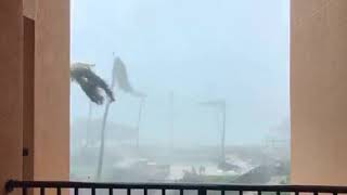 Hurricane Irma from the Ritz Carlton Hotel in St Thomas [upl. by Adnanref]