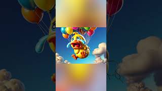 Ducks flying with Balloons🎈🎈 duck ducks balloon elephant [upl. by Ycnaf]