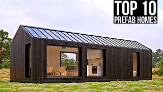 The Top 10 PREFAB HOMES of 2023 [upl. by Ahsilek]