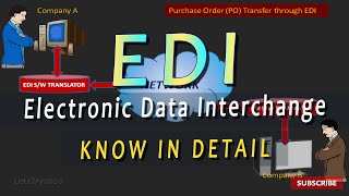 EDI Electronic Data Interchange ECommerce Series Part05 Know EDI in detail [upl. by Iridissa]