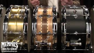 Craviotto Snare Drums with David Victor [upl. by Schreib]