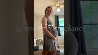 23 weeks pregnant baby size [upl. by Helmer]