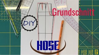 DIY Grundschnitt Hose selber erstellen [upl. by Gnolb]