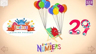 Endless Numbers 29  Learn Number TwentyNine  Fun Learning for Kids [upl. by Ahsenrat345]