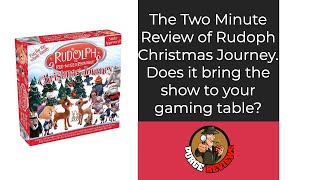 Rudolph the Red Nosed Reindeer Christmas Journey by Purge Reviews Two Minute Review [upl. by Gnilhsa]