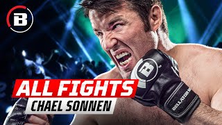 All of Chael Sonnens Bellator MMA Fights  FULL FIGHTS [upl. by Ahserkal1]