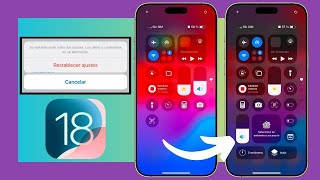 Cómo RESTABLECER el CENTRO de CONTROL en iPhone con iOS 18  FÁCIL y RÁPIDO [upl. by Flight]